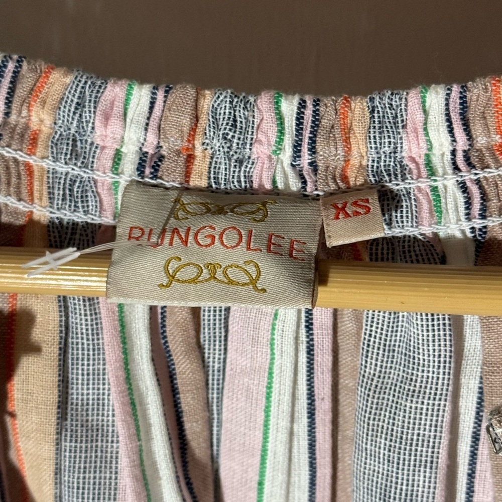 Rungolee Savannah Cotton Blouse | XS (runs generous per brand) - Picture 2 of 9